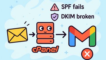 cpanel-forward-gmail-spf-dmarc-fix